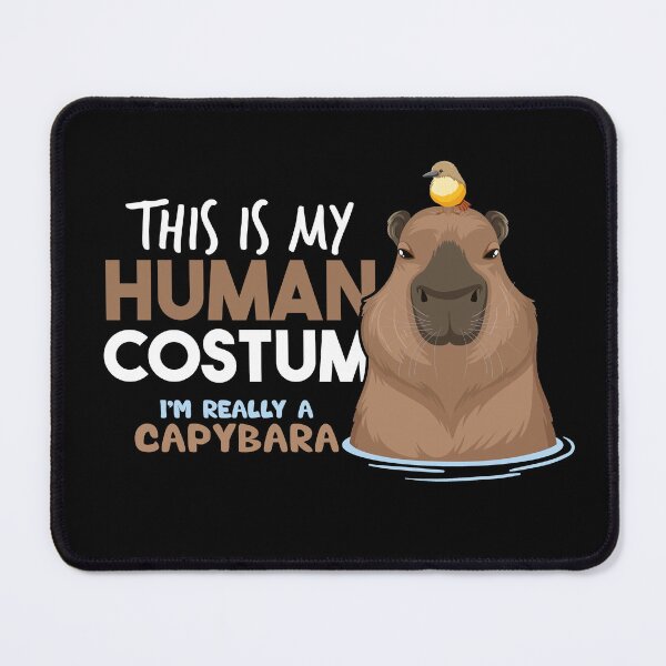 Item preview, This Is My Human Costume I'm Really A Capybara, Capybara Halloween Costume designed and sold by rachimariposa.