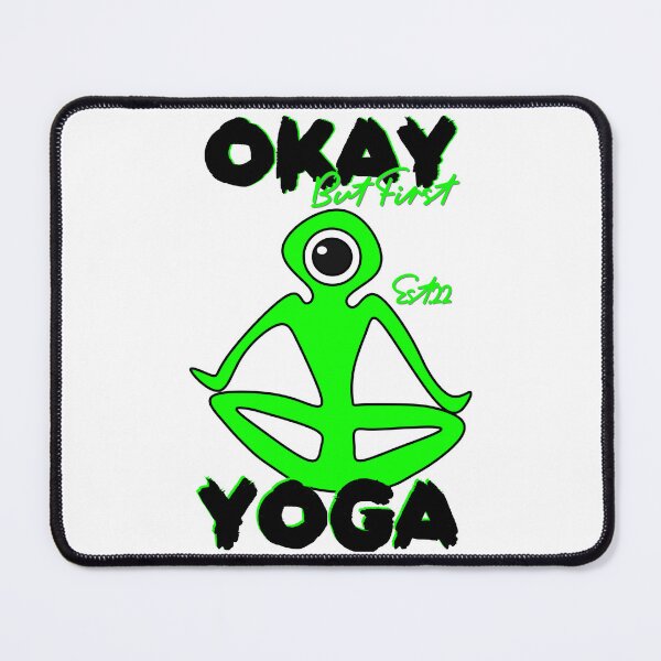 Item preview, OKAY BUT FIRST YOGA designed and sold by GAADesignz.