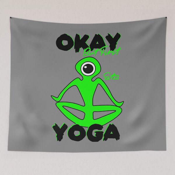 Item preview, OKAY BUT FIRST YOGA  designed and sold by GAADesignz.