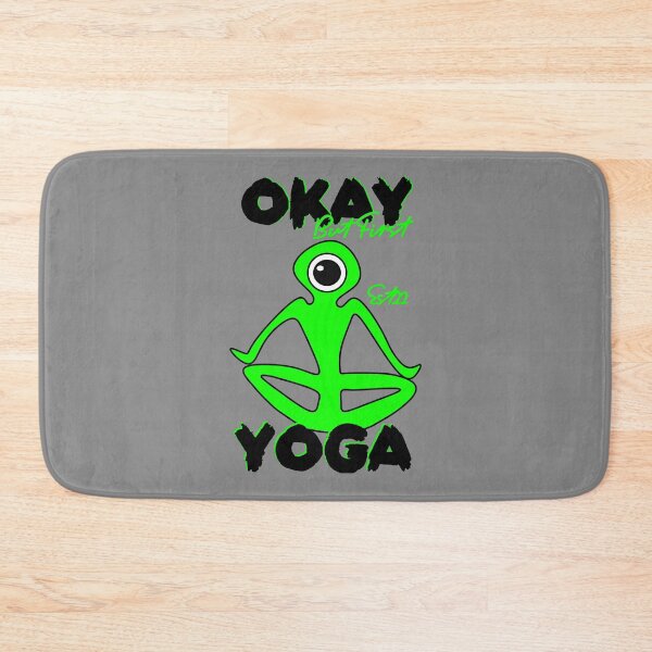 Item preview, OKAY BUT FIRST YOGA  designed and sold by GAADesignz.