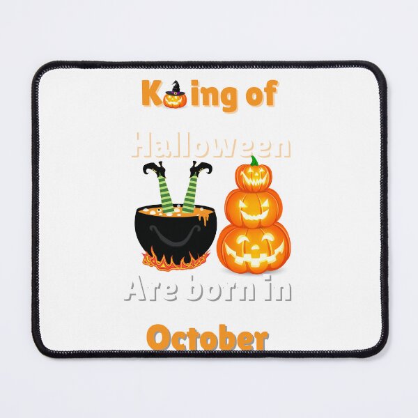 Item preview, kings of halloween are born in october designed and sold by AMLUCI.