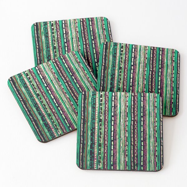 Item preview, Etchnic Scandinavian Pattern - Vertical Stripes designed and sold by MyArt23.