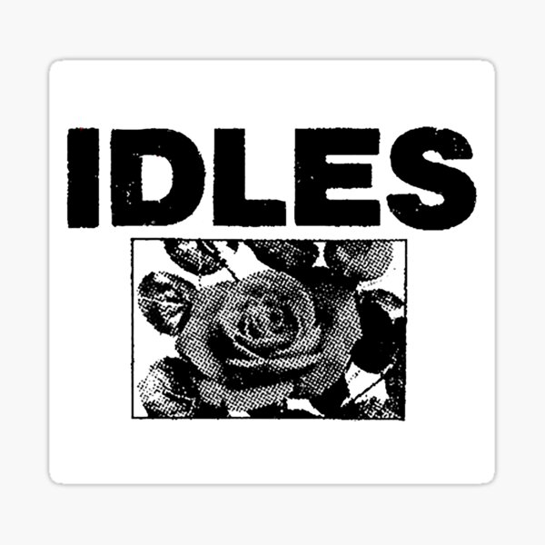 "top logo idles" Sticker for Sale by Morpegir77 Redbubble