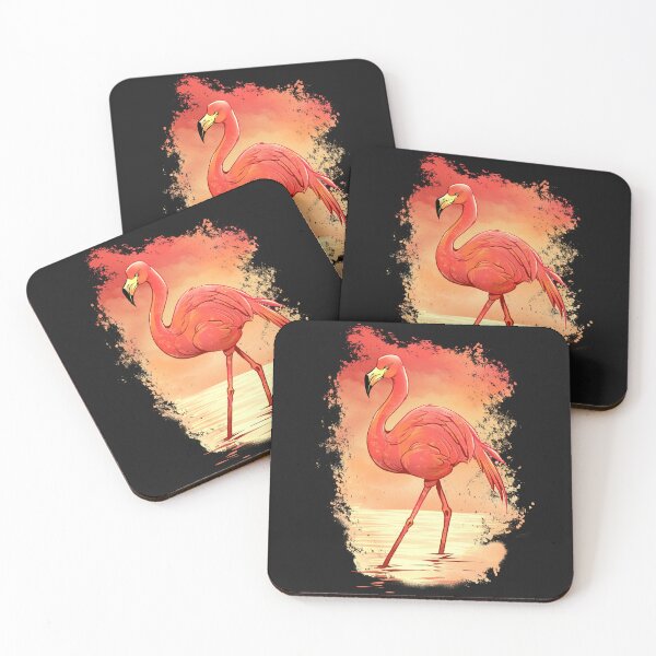 Item preview, Pink flamingo Flamingo for women girls kids cute flamingo designed and sold by 1White-Rabbit.