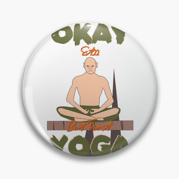Item preview, OKAY BUT FIRST YOGA  designed and sold by GAADesignz.