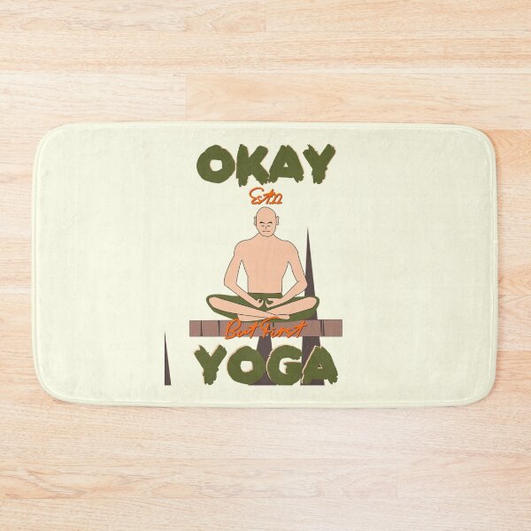 Item preview, OKAY BUT FIRST YOGA  designed and sold by GAADesignz.