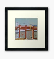 urban landscape Framed Print