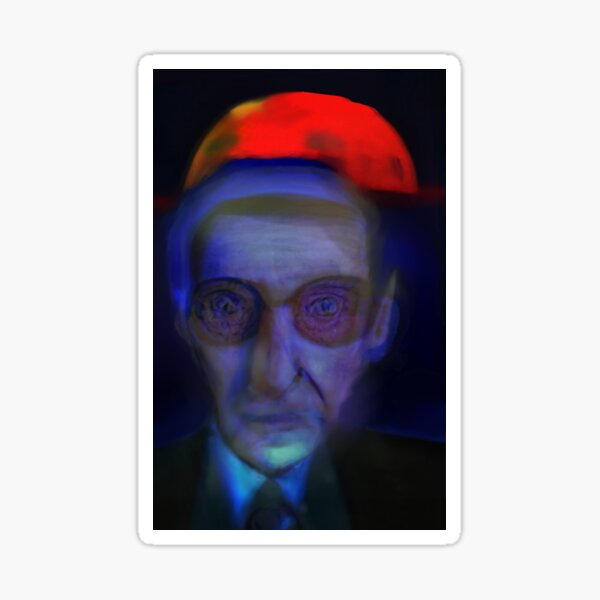 Item preview, burroughs ghostpainting 1 designed and sold by alienhexfriend.