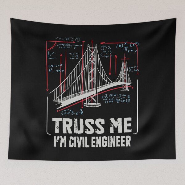 Item preview, Civil Engineer Bridge Calculus Scheme designed and sold by MrEddie10.