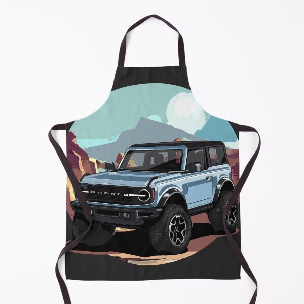 Item preview, Illustration Graphic NEW Bronco 2020 original icon side USA Artwork designed and sold by SketchNinja.