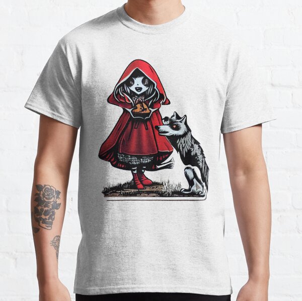 Creepy Little Red Riding Hood Classic T-Shirt