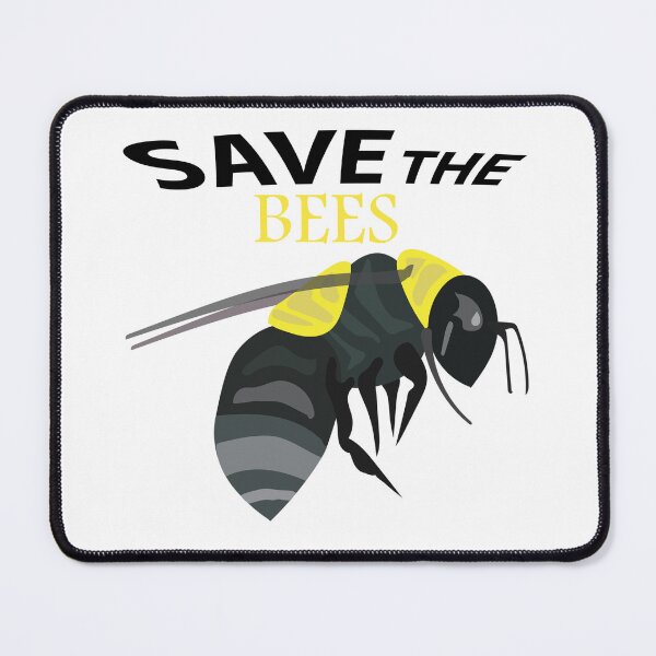 Item preview, Save the bees shits, save the bees phone cases, save the bees hats, save the bees shower curtain, save the bees backpack designed and sold by Poussyarts.