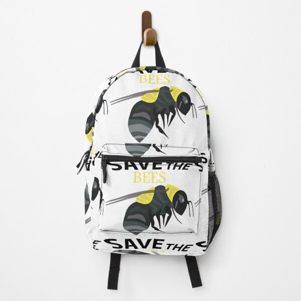 Item preview, Save the bees shits, save the bees phone cases, save the bees hats, save the bees shower curtain, save the bees backpack designed and sold by Poussyarts.
