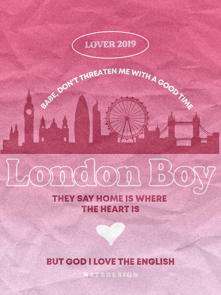 "london boy by TS" Sticker for Sale by natsdesign Redbubble