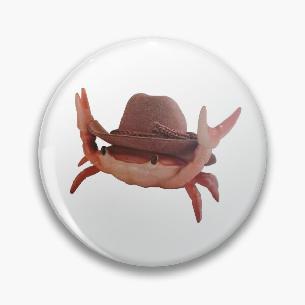 Item preview, Yee Claw - Crab with Cowboy Hat designed and sold by allegedlyolivia.