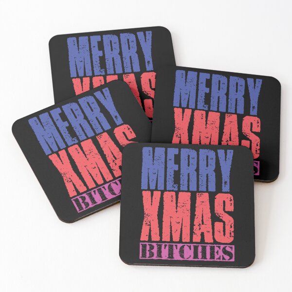Item preview, Merry Xmas Bitches - Vintage Text designed and sold by Whimsical  Thinker.