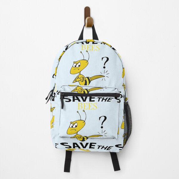 Item preview, Save the bees shits, save the bees phone cases, save the bees hats, save the bees shower curtain, save the bees backpack designed and sold by Poussyarts.
