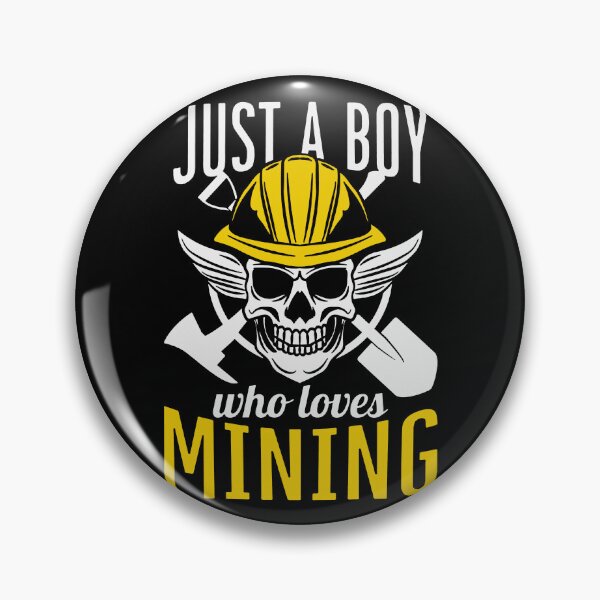 Item preview, Just A Boy Who Loves Mining designed and sold by GURYOUHOOD.