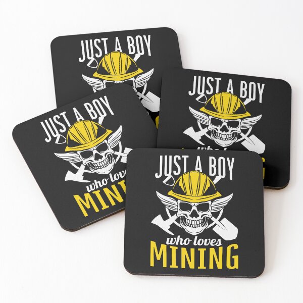 Item preview, Just A Boy Who Loves Mining designed and sold by GURYOUHOOD.