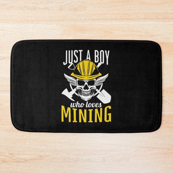Item preview, Just A Boy Who Loves Mining designed and sold by GURYOUHOOD.