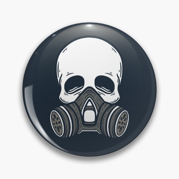 Item preview, Skull Respirator More Protected Mask Filter Illustration designed and sold by rukurustudio.