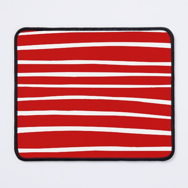 Item preview, White hand drawn lines on red background designed and sold by BattaAnastasia.