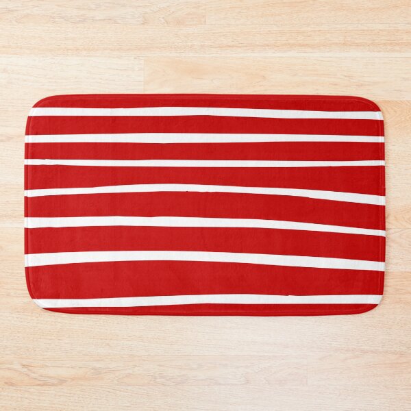 Item preview, White hand drawn lines on red background designed and sold by BattaAnastasia.