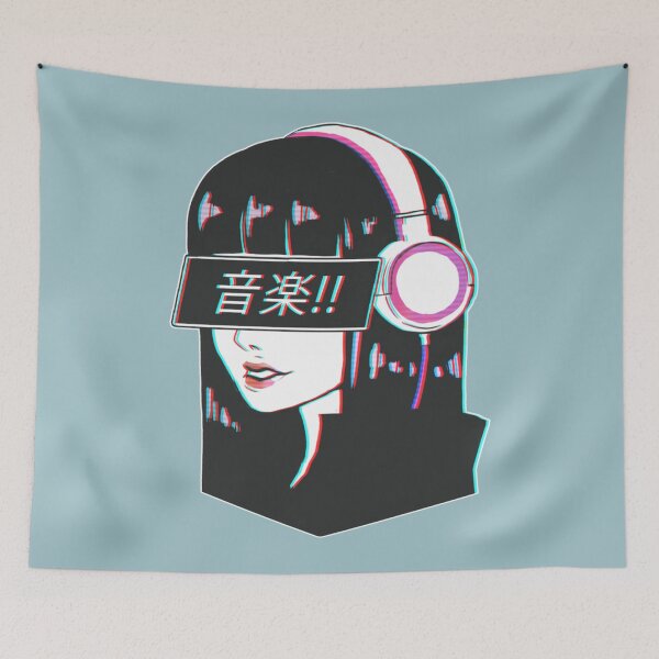 Item preview, Music! - Sad Japanese Aesthetic designed and sold by BreannaKi.