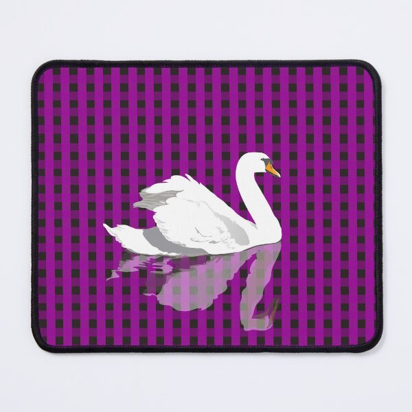 Item preview, Swans swimming in a grid designed and sold by Emi Yañez.