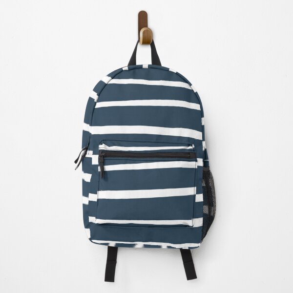 Item preview, White hand drawn lines on navy blue background designed and sold by BattaAnastasia.
