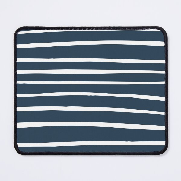 Item preview, White hand drawn lines on navy blue background designed and sold by BattaAnastasia.
