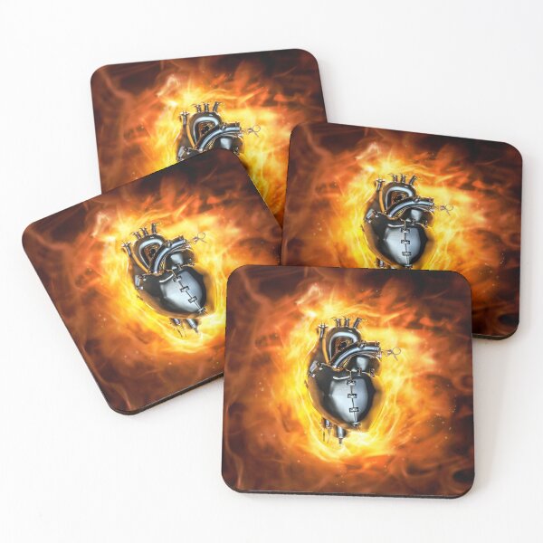 Item preview, Heavy metal heart designed and sold by GrandeDuc.