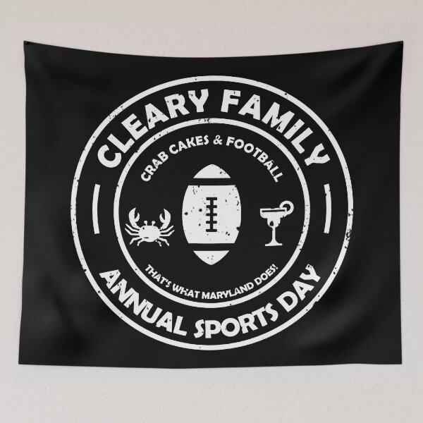 Item preview, Cleary Family Football designed and sold by DartsAndCrafts.