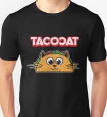 Tacocat Spelled backwards is Tacocat > Funny Taco & Cat Slim Fit T-Shirt