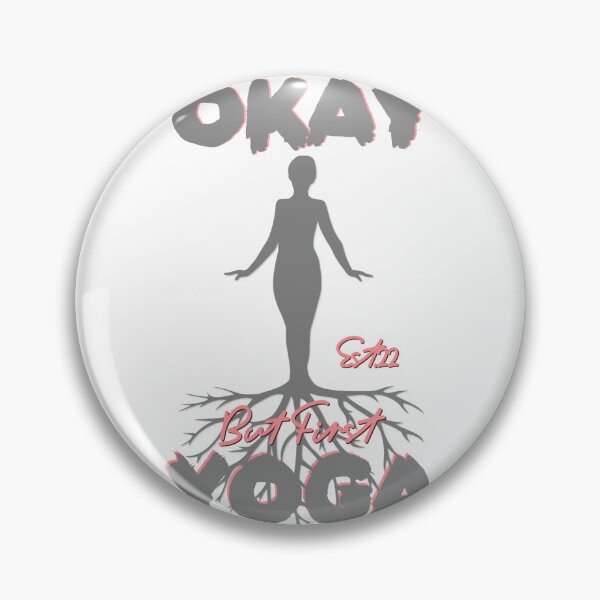 Item preview, OKAY BUT FIRST YOGA  designed and sold by GAADesignz.