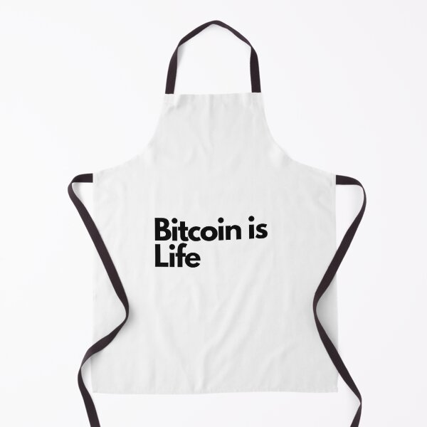 Item preview, Bitcoin is Life designed and sold by CryptoBeings.