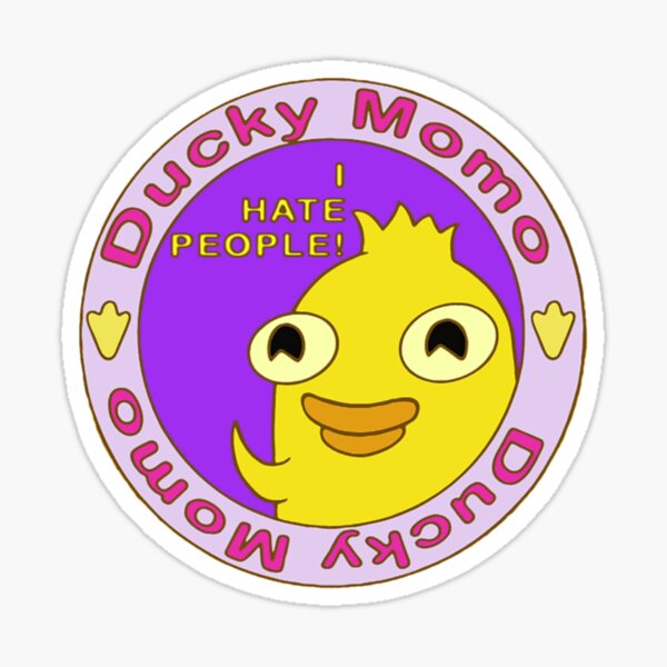 Artikel-Vorschau von Ducky Momo, ich hasse Menschen, designt und verkauft von LOZBY.