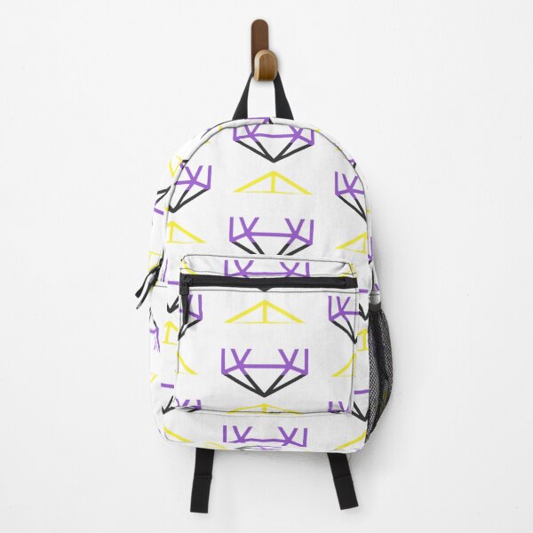 Item preview, Non-binary pride D20 D&D designed and sold by Moss McPeak.