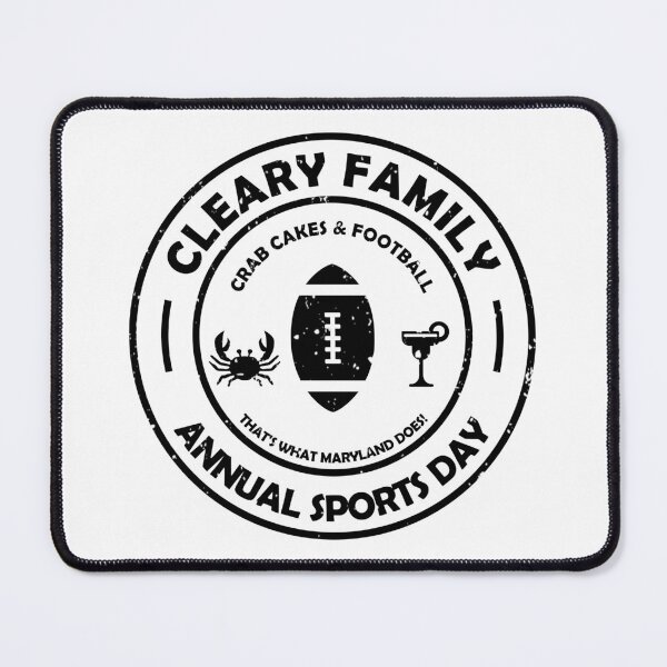 Item preview, Cleary Family Football designed and sold by DartsAndCrafts.