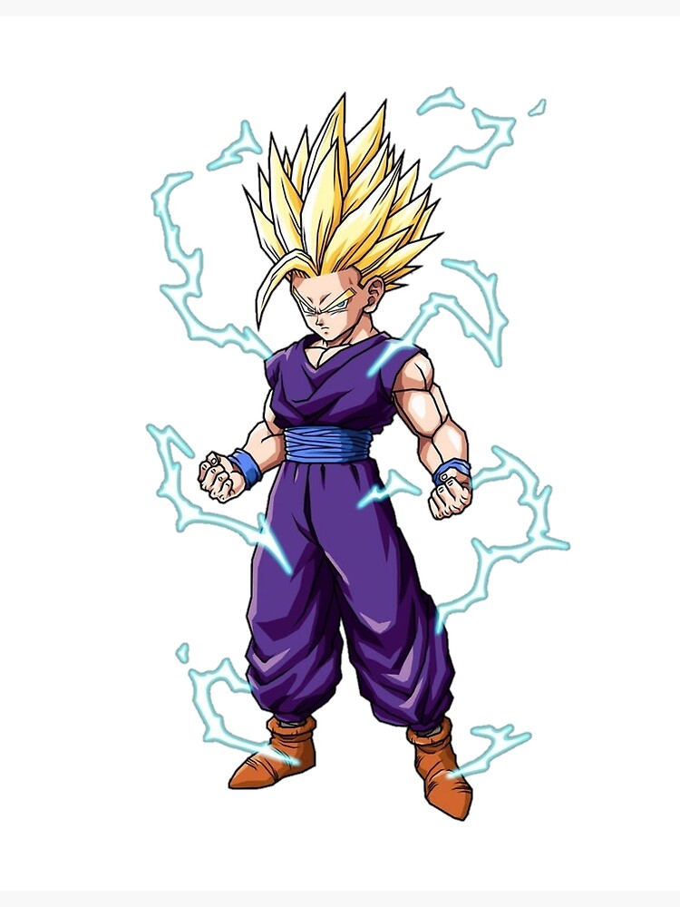 Gohan Ssj2 Poster For Sale By Zoro Design Redbubble 7378