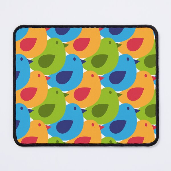 Item preview, Coloured birds pattern designed and sold by Rubi16.
