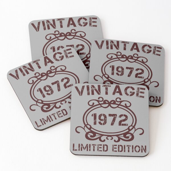 Item preview, 50 Years Old Vintage 1972 Limited Edition 50th Birthday designed and sold by Dieowl.