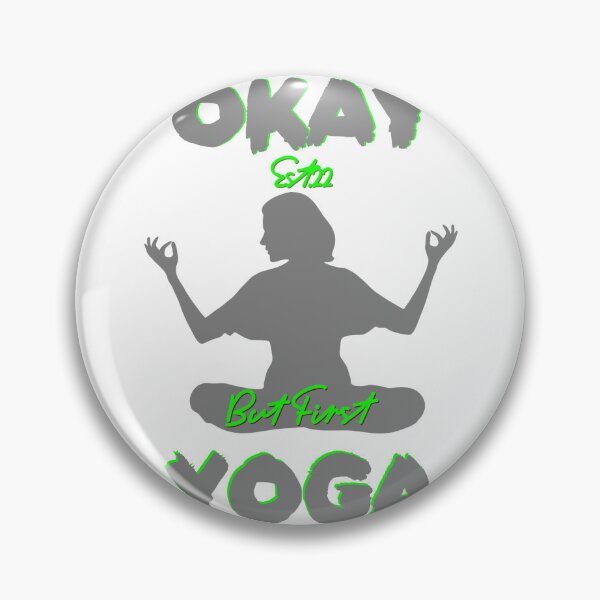 Item preview, OKAY BUT FIRST YOGA  designed and sold by GAADesignz.