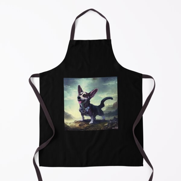Item preview, AI Generated Art, War Corgi designed and sold by RabbitHoleMI.
