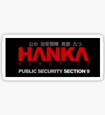 Ghost In The Shell - Hanka Robotics Sticker