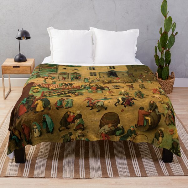 Item preview, Pieter Bruegel the Elder "Children’s Games" designed and sold by Alexandra Dahl.