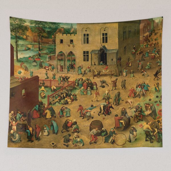 Item preview, Pieter Bruegel the Elder "Children’s Games" designed and sold by Alexandra Dahl.