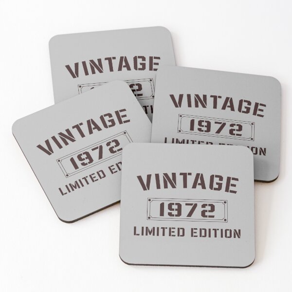 Item preview,  50 Years Old Vintage 1972 Limited Edition 50th Birthday designed and sold by Dieowl.