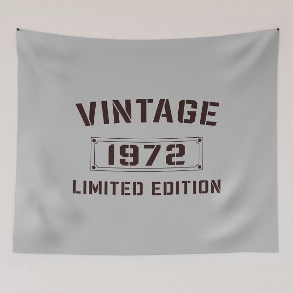 Item preview,  50 Years Old Vintage 1972 Limited Edition 50th Birthday designed and sold by Dieowl.