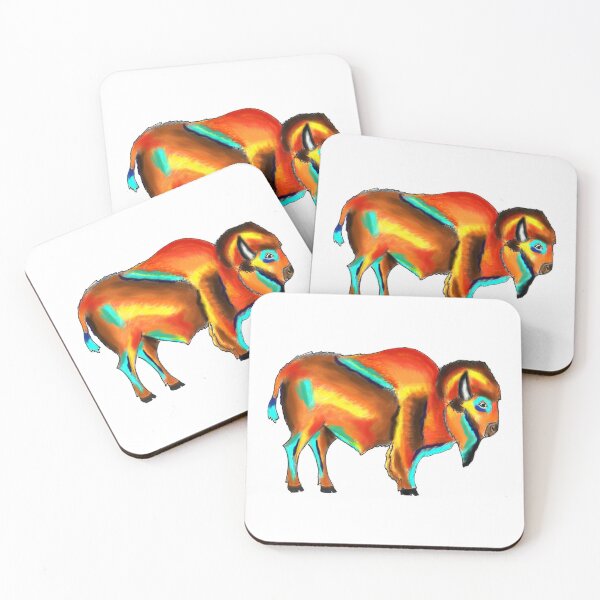 Item preview, Buffalo designed and sold by ArtbyAdriane.